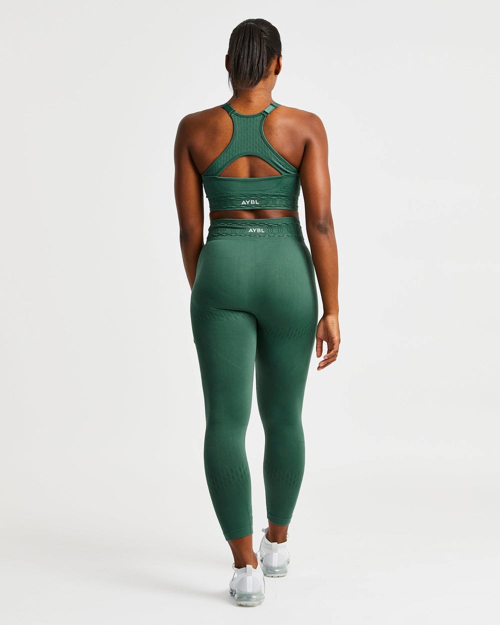 AYBL Elevate Seamless Leggings Zielone | 298160-NKR