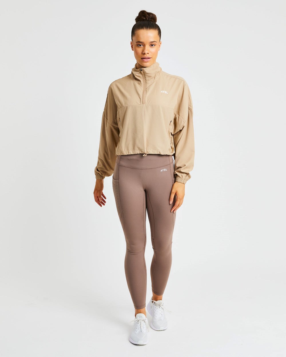 AYBL Everyday 1/2 Zip Pullover Nude | 370421-UDI