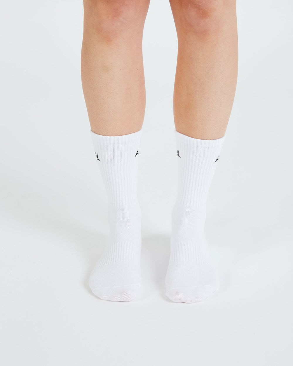 AYBL Everyday Crew Socks (3 Pack) Białe | 231570-RID