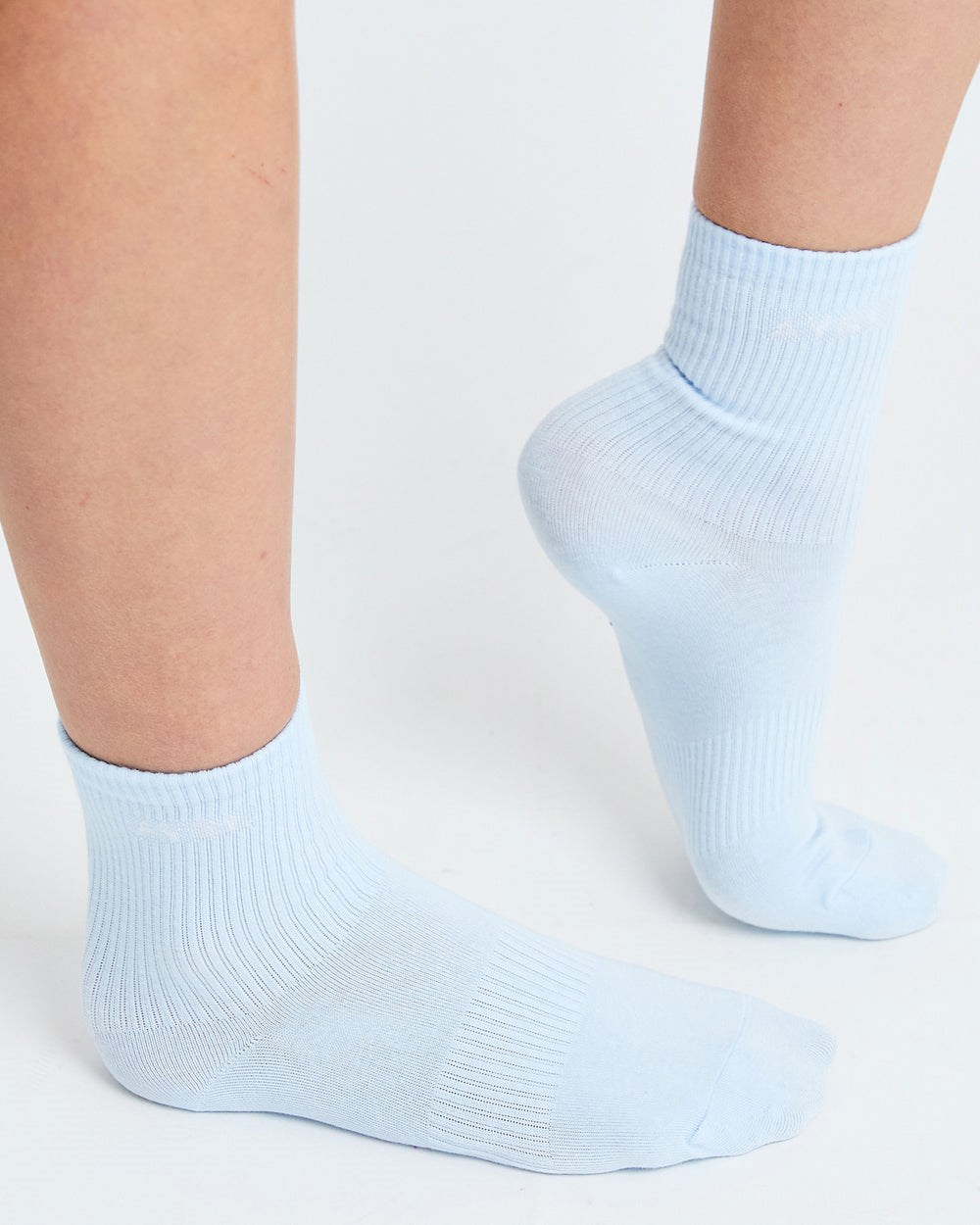 AYBL Everyday Crew Socks (3 Pack) Niebieskie | 960872-ASB