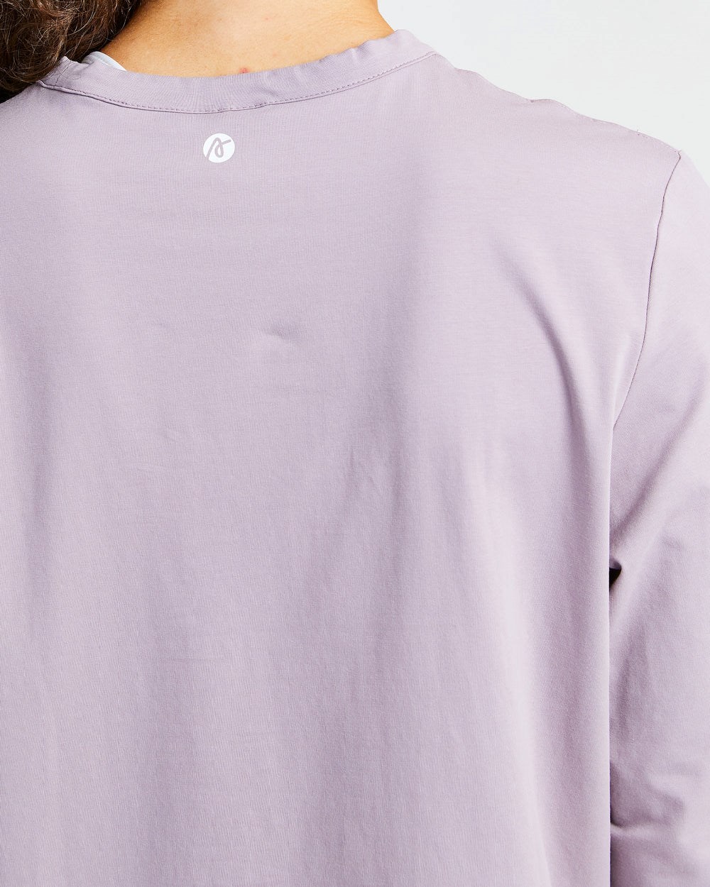 AYBL Everyday Oversized Long Sleeve T Shirt Muted Mauve | 361724-EKV