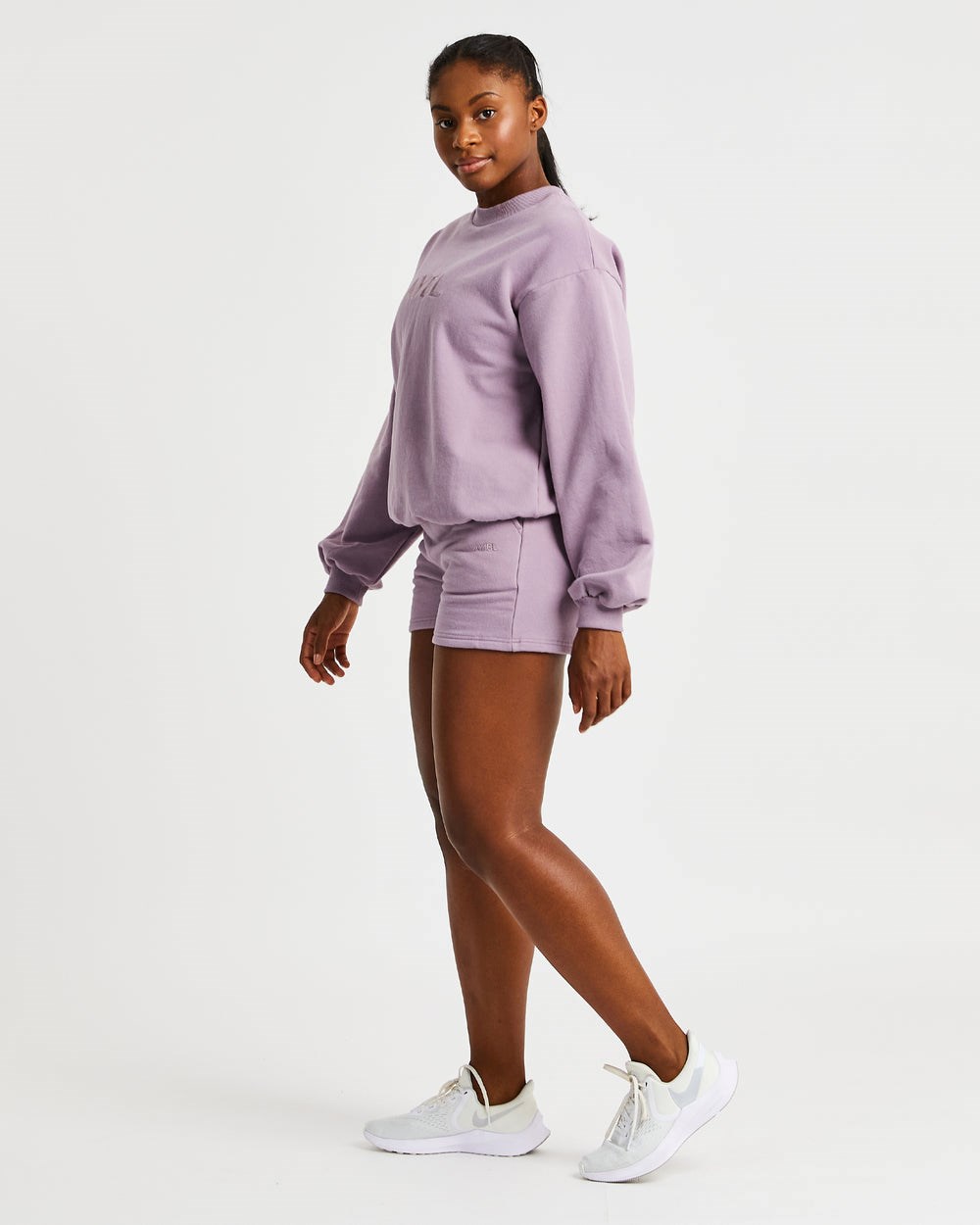 AYBL Everyday Oversized Shorts Muted Mauve | 290576-GRA