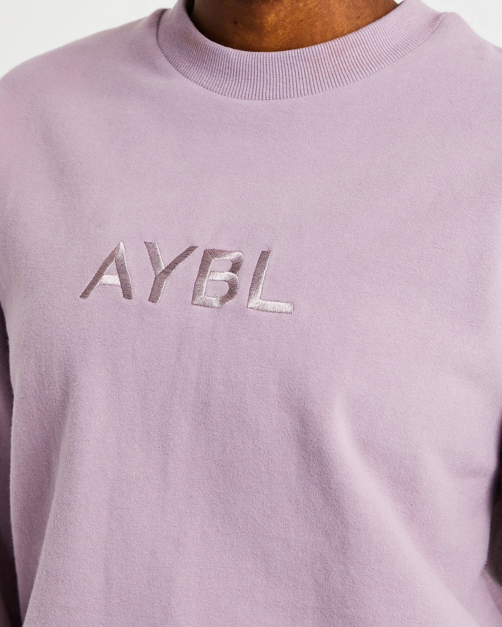 AYBL Everyday Oversized Swetry Muted Mauve | 672941-IGN