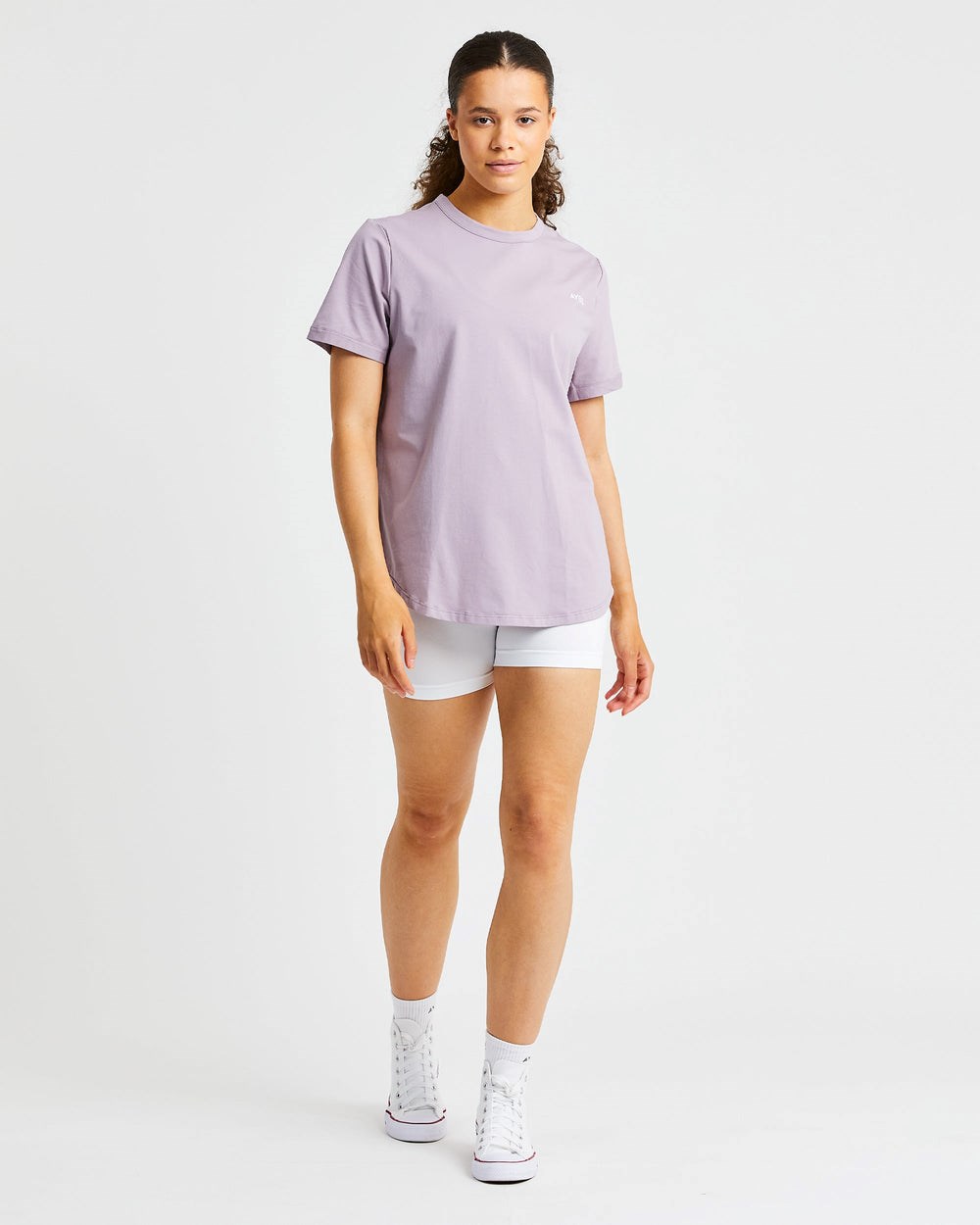 AYBL Everyday Oversized T Shirt Muted Mauve | 847015-VRG