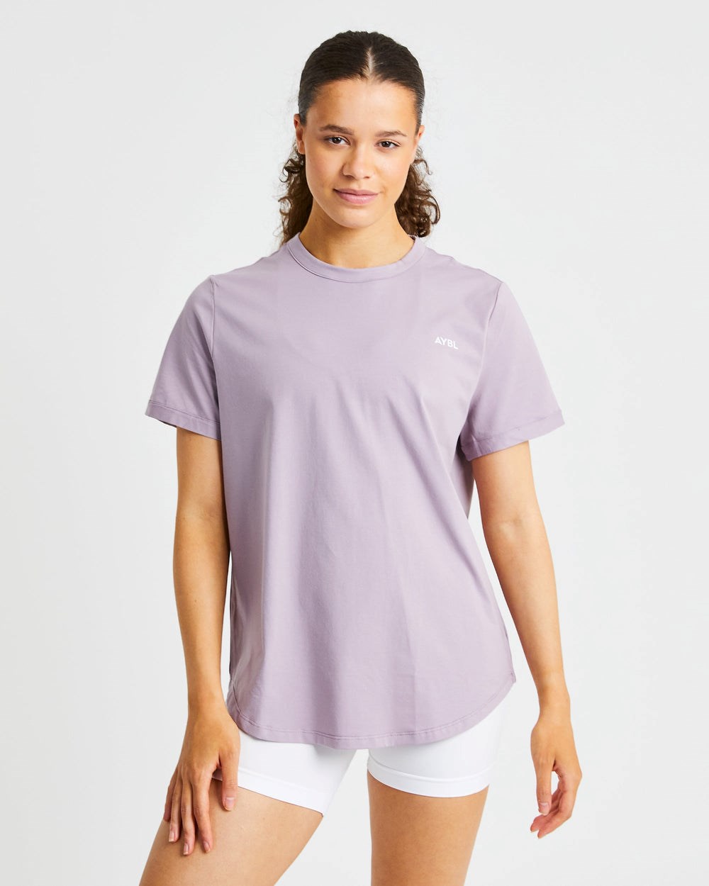 AYBL Everyday Oversized T Shirt Muted Mauve | 847015-VRG