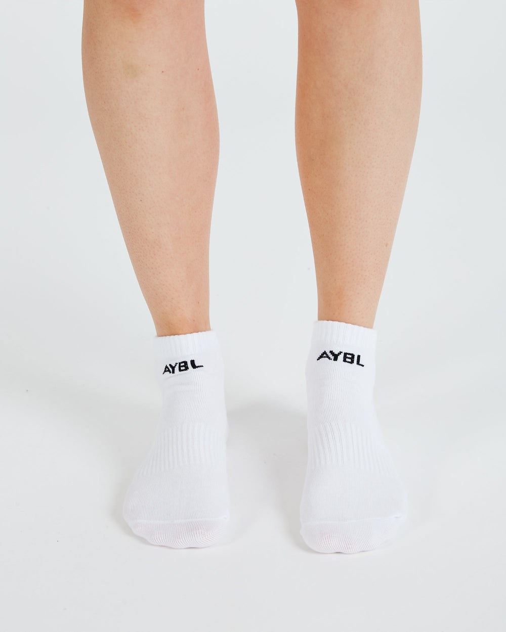 AYBL Everyday Trainer Socks (3 Pack) Białe | 976435-NRL