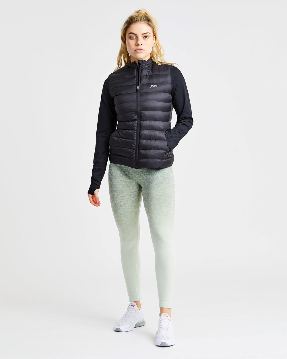 AYBL Everyday Watowany Jacket Czarne | 278639-BTF