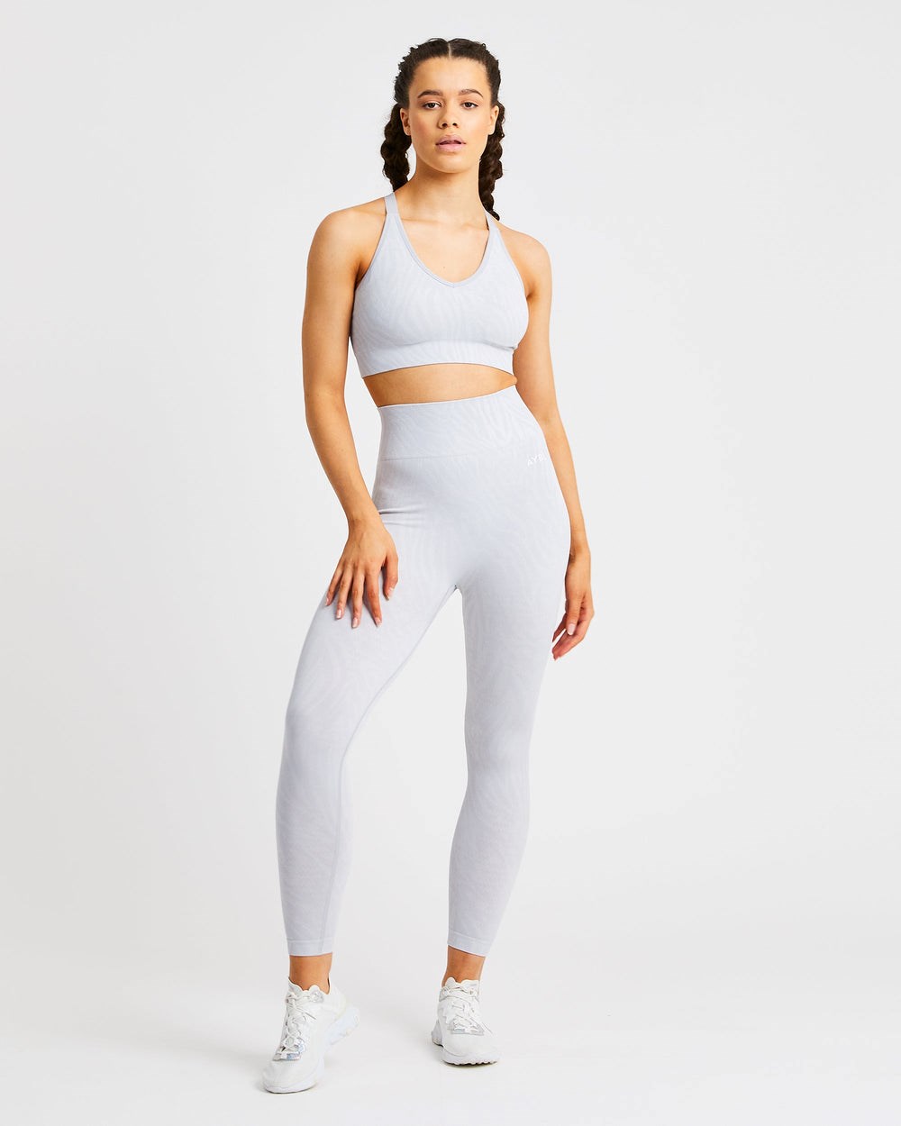 AYBL Evolve Animal Seamless Leggings Głęboka Szare | 371048-LIA