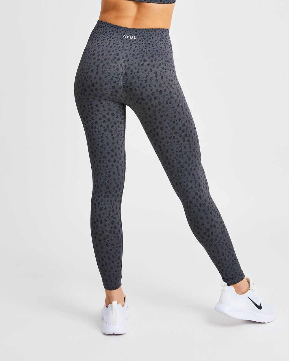 AYBL Evolve Speckle Seamless Leggings Charcoal | 374152-VZG