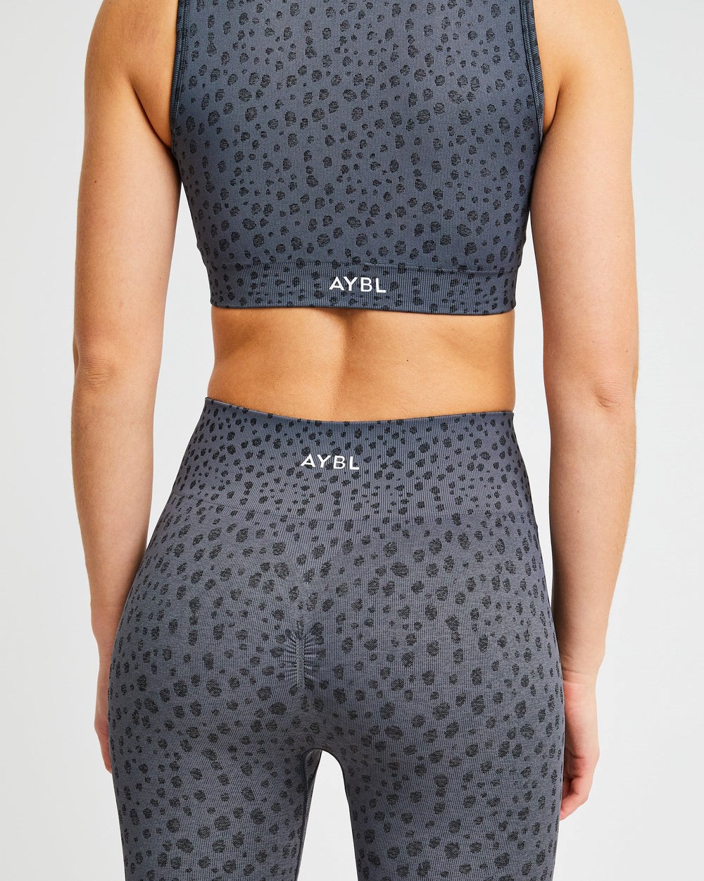 AYBL Evolve Speckle Seamless Leggings Charcoal | 374152-VZG