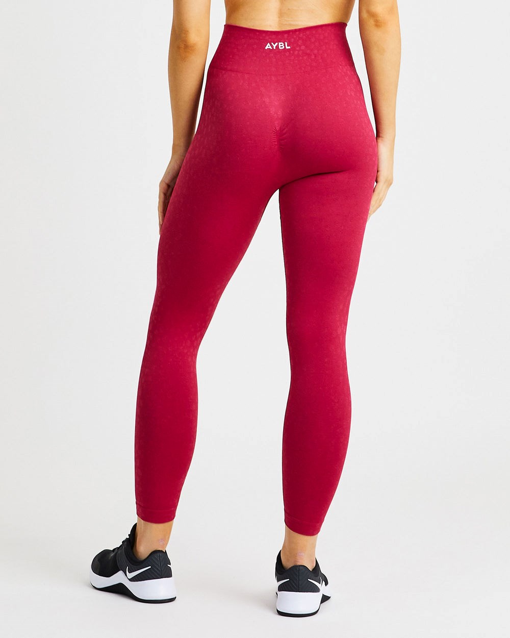 AYBL Evolve Speckle Seamless Leggings Raspberry | 982753-PWQ