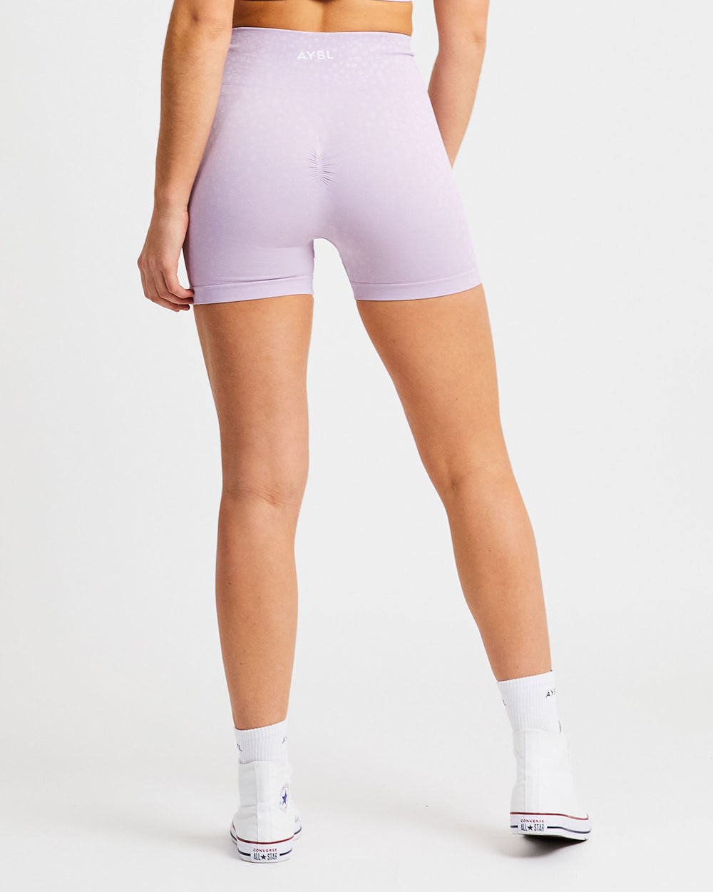 AYBL Evolve Speckle Seamless Shorts Lilac | 601425-LSQ