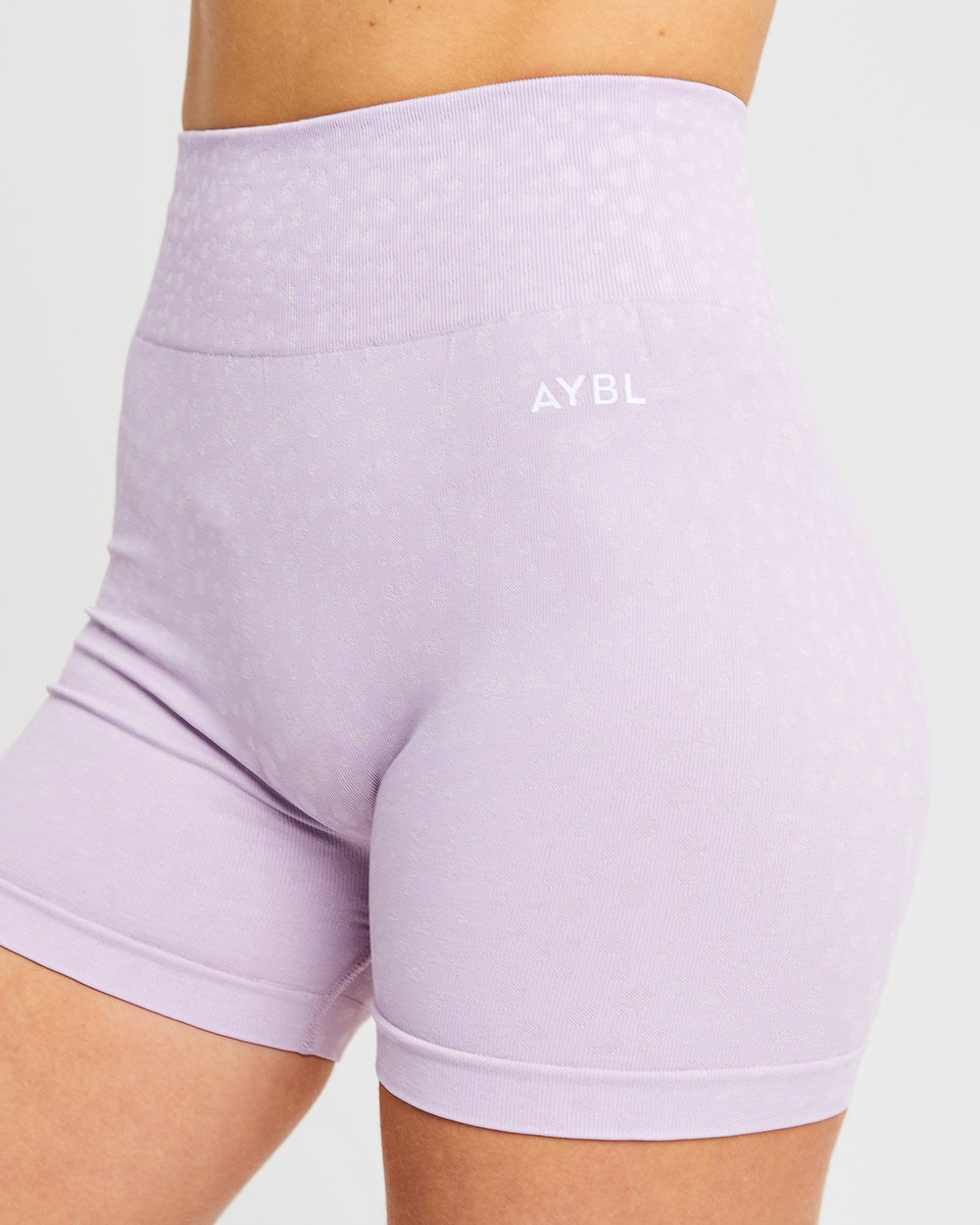 AYBL Evolve Speckle Seamless Shorts Lilac | 601425-LSQ