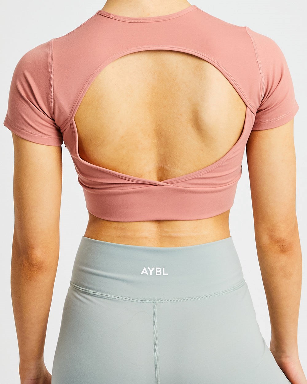 AYBL Flow Crop Top Różowe | 792635-VOC