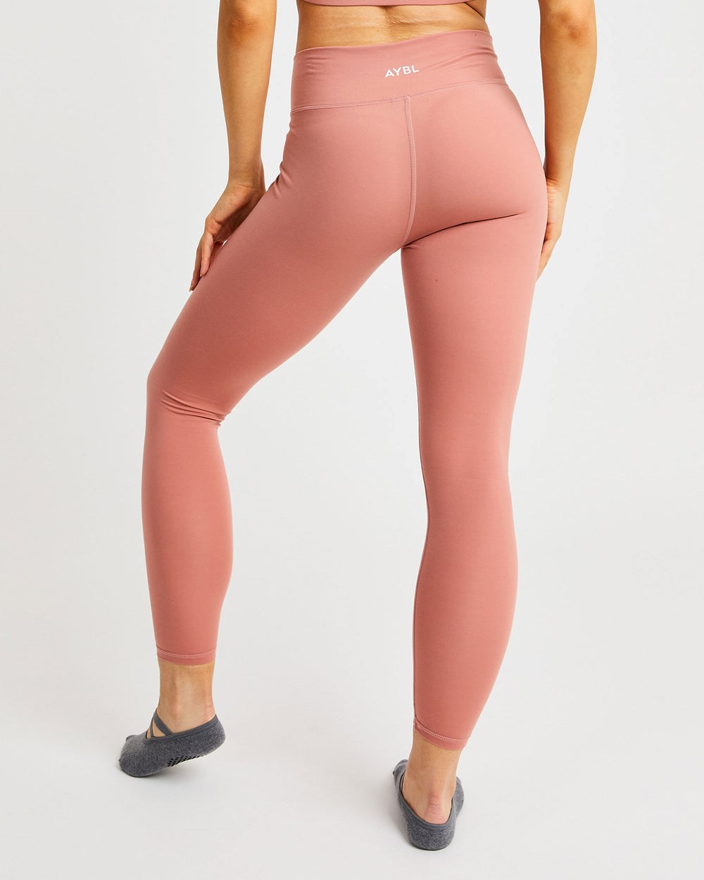 AYBL Flow Leggings Różowe | 079528-ADL