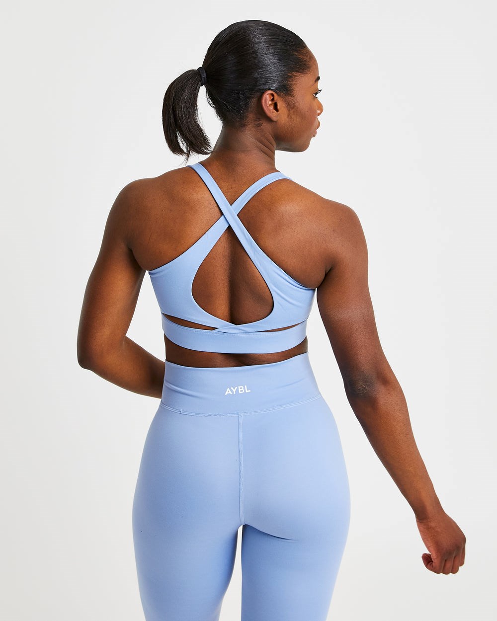 AYBL Flow Sports Bra Niebieskie | 602387-XSR