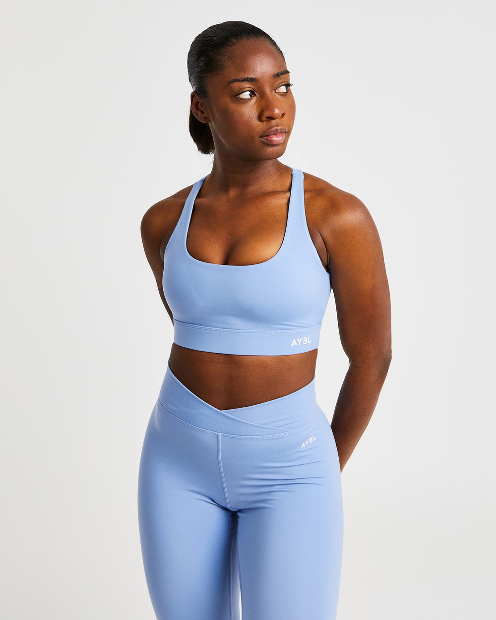 AYBL Flow Sports Bra Niebieskie | 602387-XSR