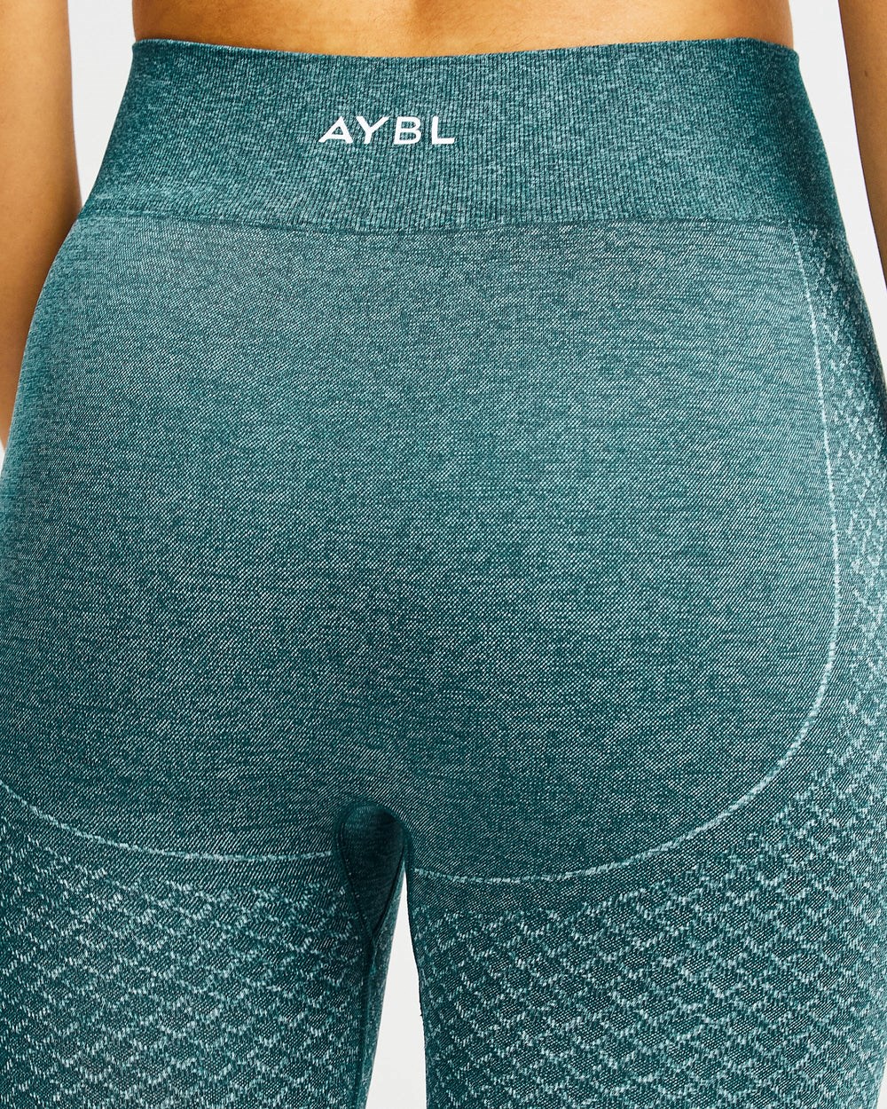 AYBL Impact Seamless Leggings Zielone | 439628-JKV