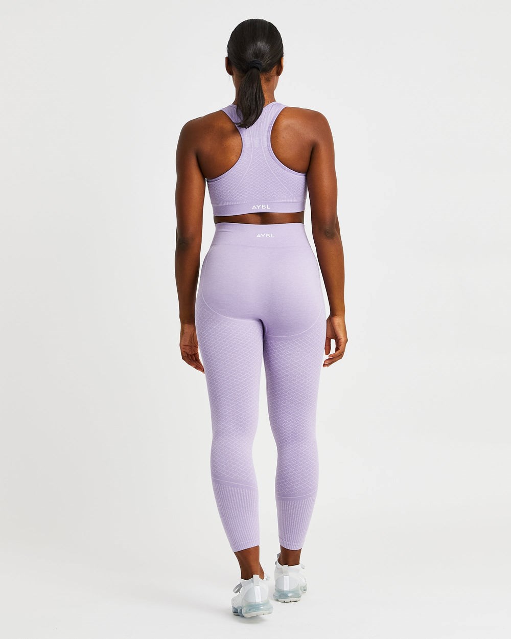 AYBL Impact Seamless Sports Bra Lilac | 965870-ANG