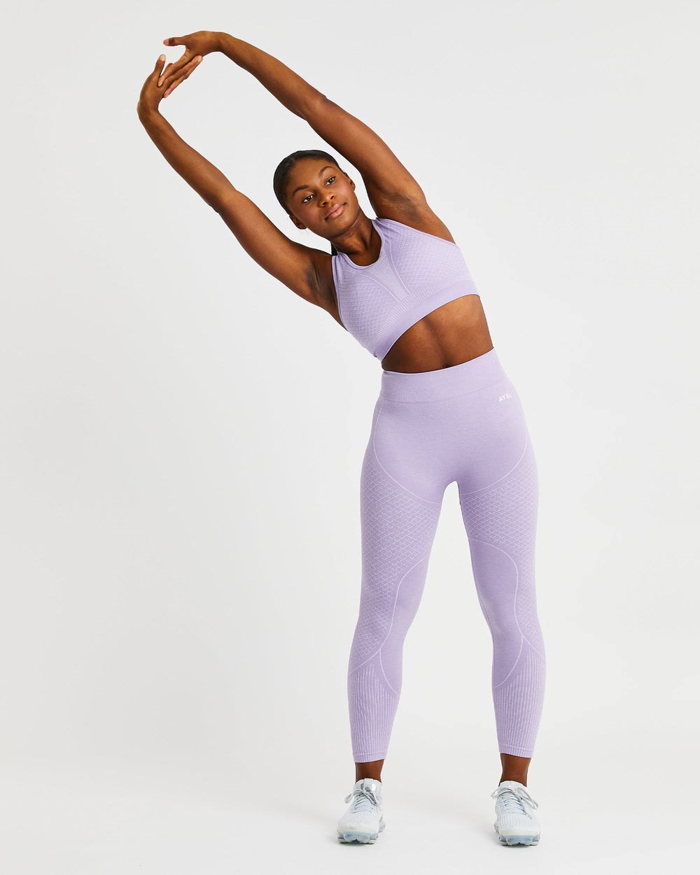 AYBL Impact Seamless Sports Bra Lilac | 965870-ANG