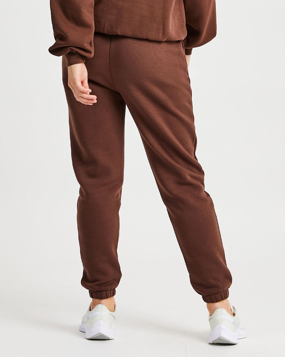 AYBL Luxe Joggers Brązowe | 310692-PFG