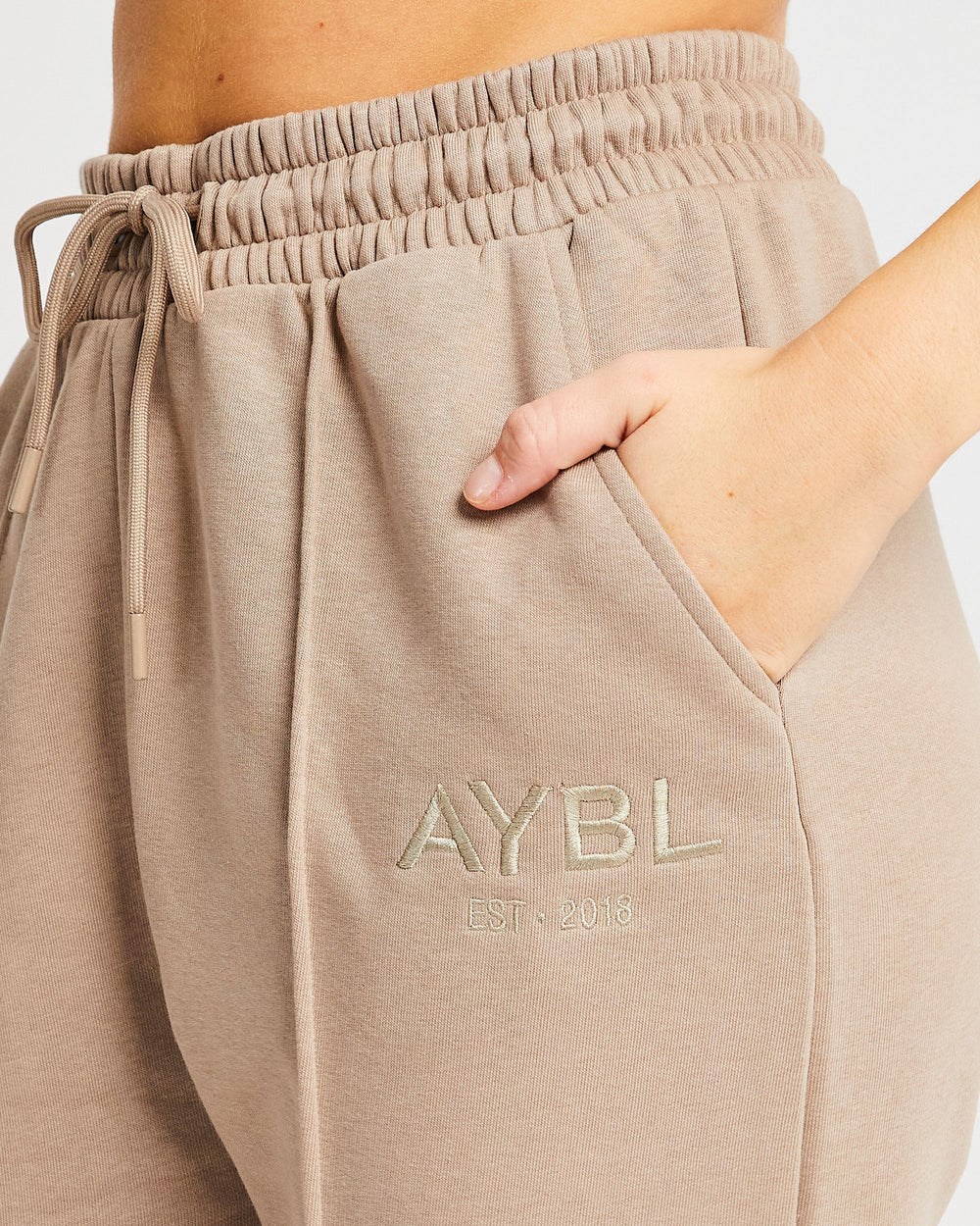 AYBL Luxe Joggers Mocha | 082597-KJF