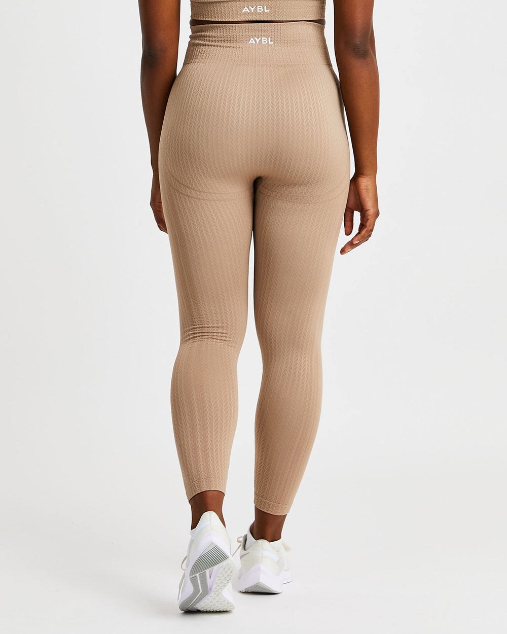 AYBL Luxe Seamless Leggings Mocha | 570896-NXQ