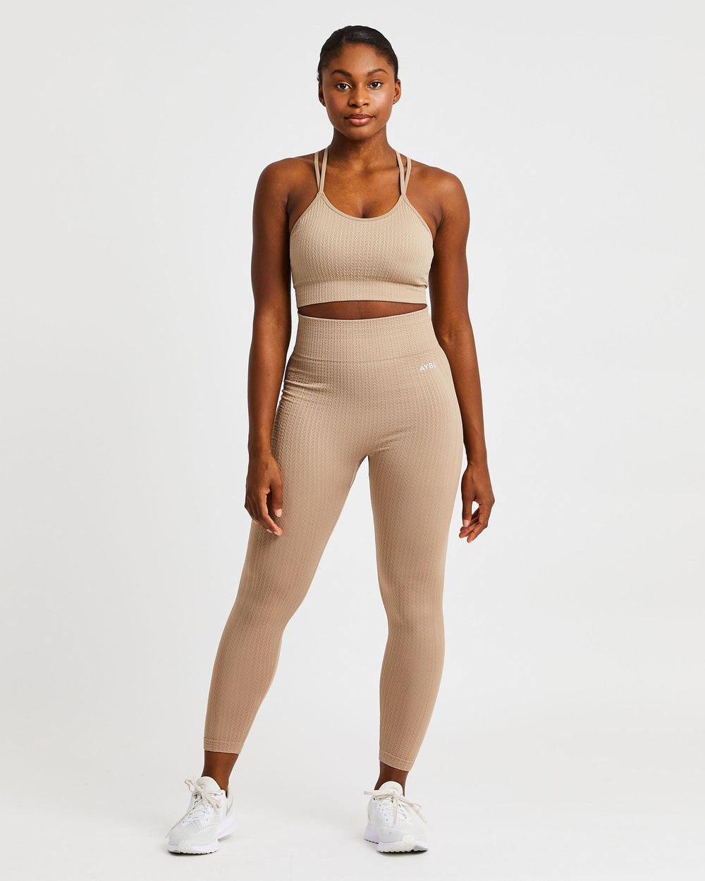 AYBL Luxe Seamless Leggings Mocha | 570896-NXQ