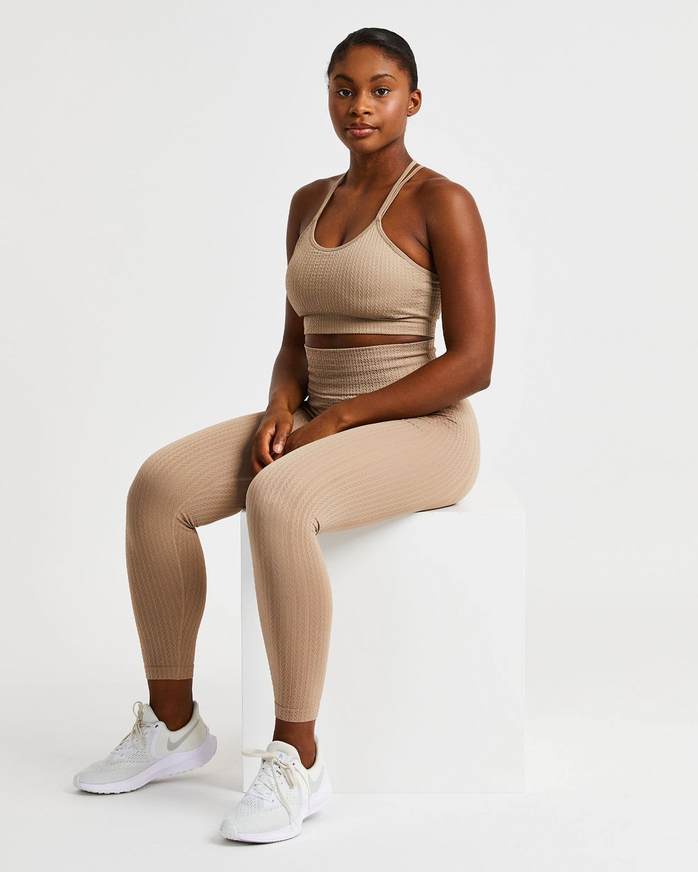 AYBL Luxe Seamless Leggings Mocha | 570896-NXQ