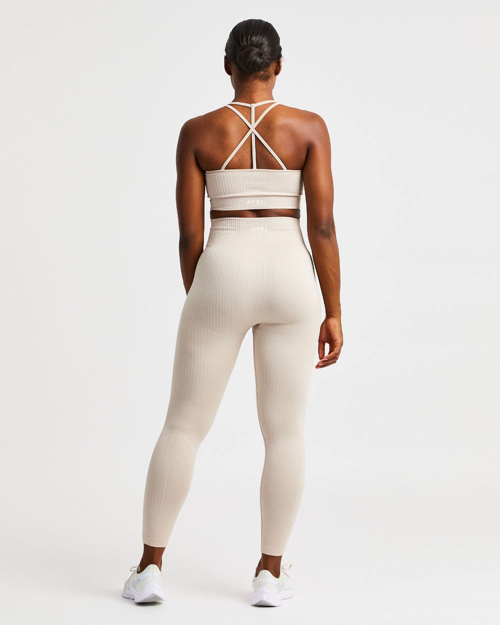 AYBL Luxe Seamless Sports Bra Sand | 584217-JQG