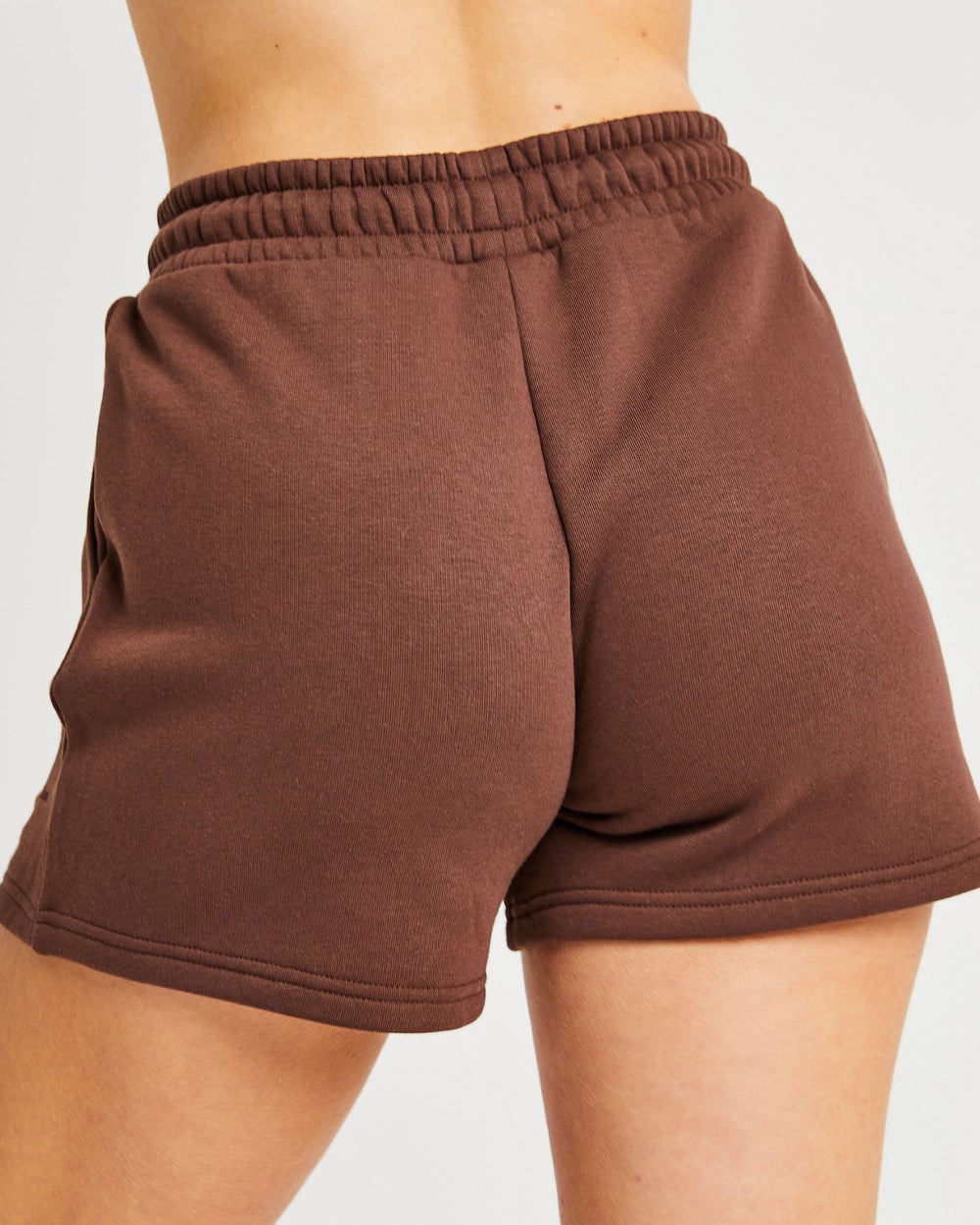 AYBL Luxe Shorts Brązowe | 420917-CFA