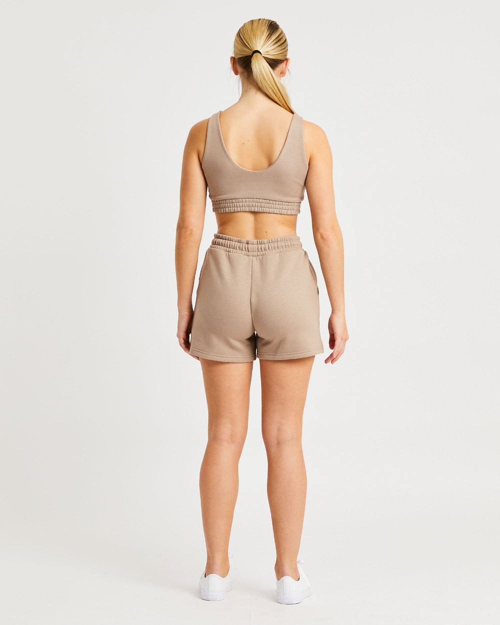 AYBL Luxe Shorts Mocha | 392607-IOW