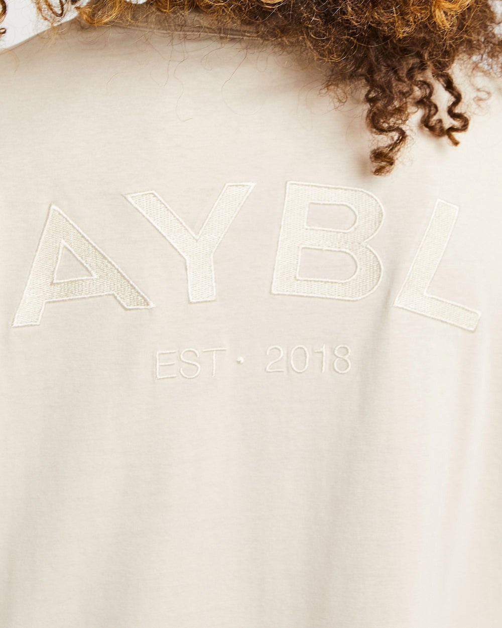 AYBL Luxe T Shirt Sand | 127953-EJH