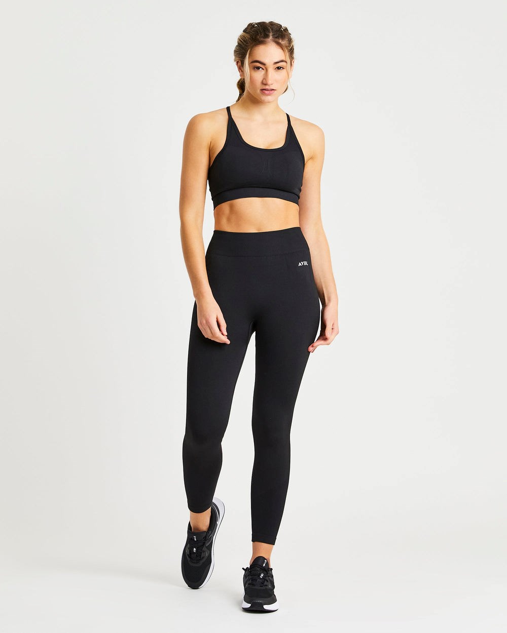 AYBL Motion Seamless Leggings Czarne | 756031-KCN