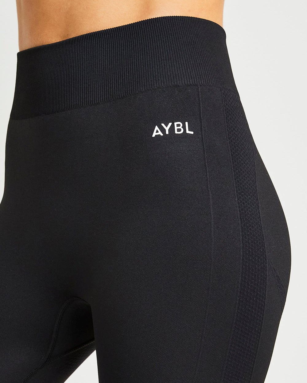 AYBL Motion Seamless Leggings Czarne | 756031-KCN