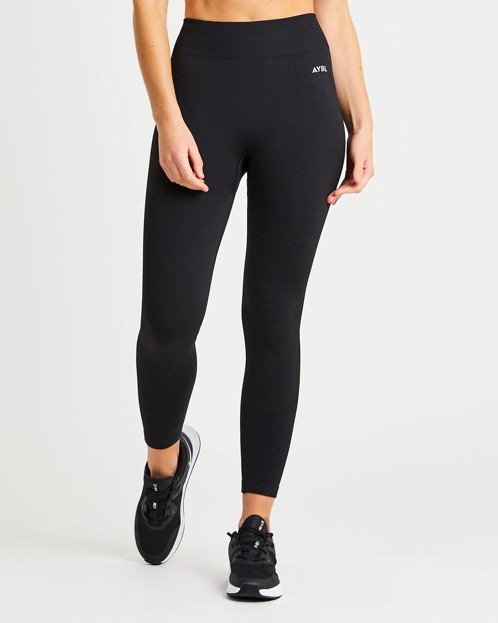 AYBL Motion Seamless Leggings Czarne | 756031-KCN