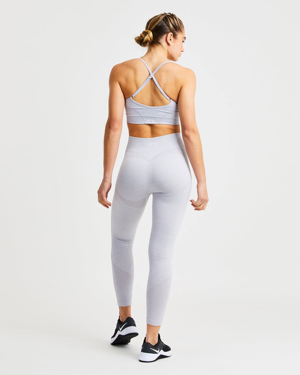 AYBL Motion Seamless Leggings Głęboka Szare | 094873-FCM