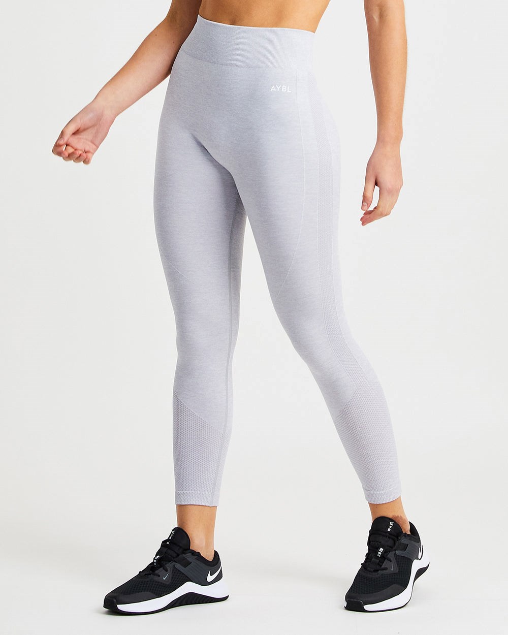 AYBL Motion Seamless Leggings Głęboka Szare | 094873-FCM