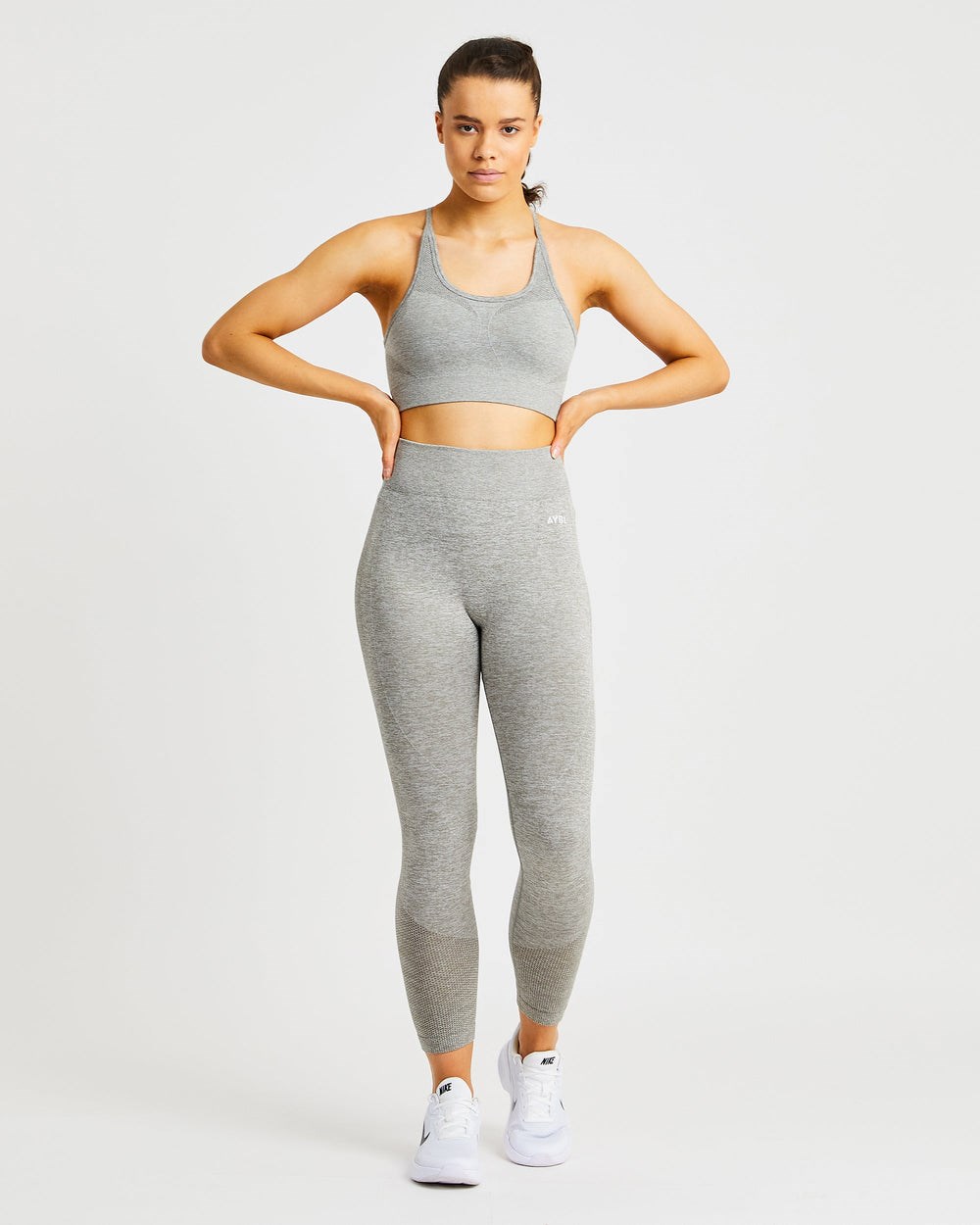 AYBL Motion Seamless Leggings Khaki | 623947-UNC