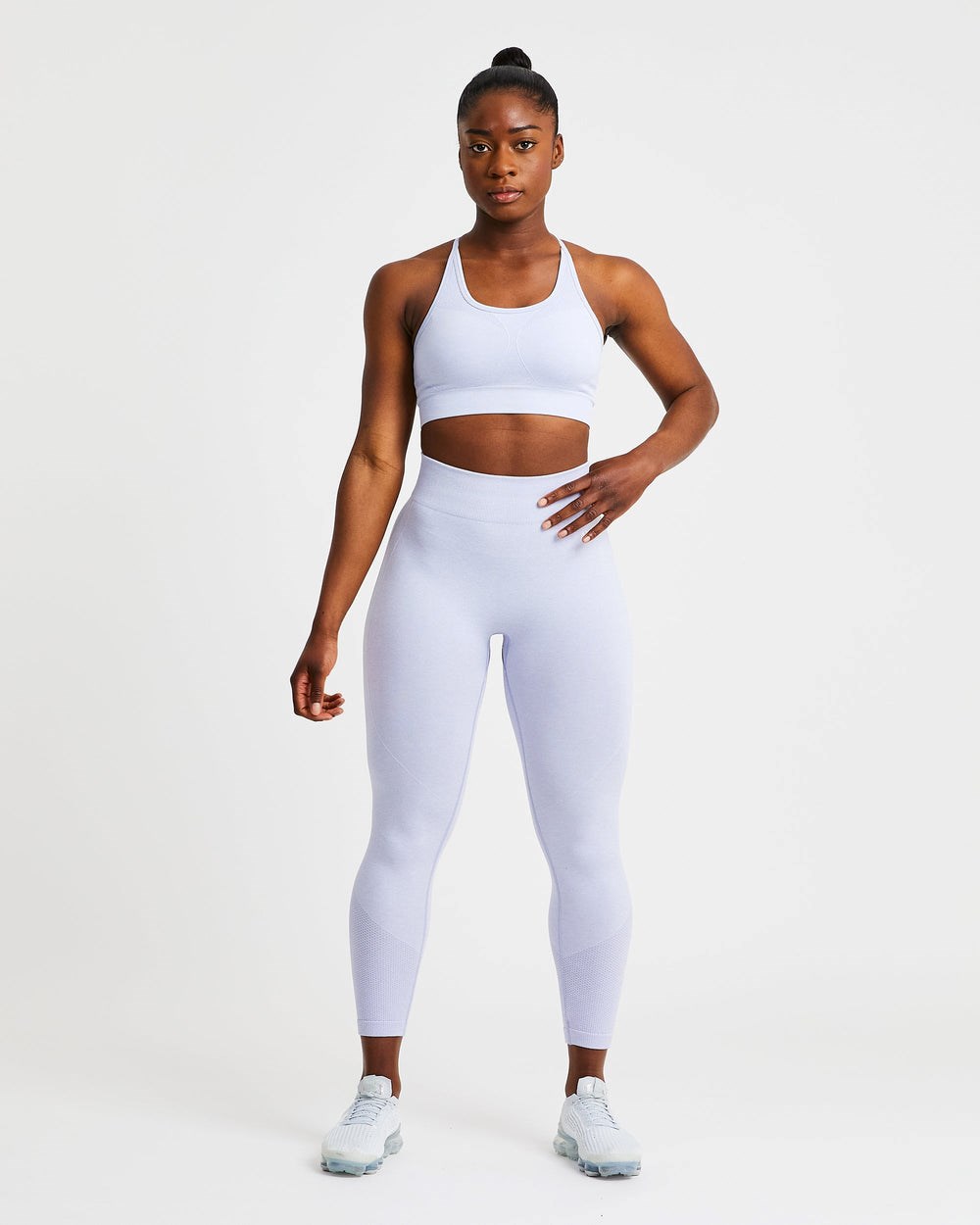 AYBL Motion Seamless Leggings Niebieskie | 198073-XRZ