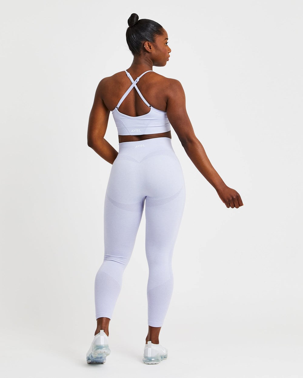 AYBL Motion Seamless Leggings Niebieskie | 198073-XRZ