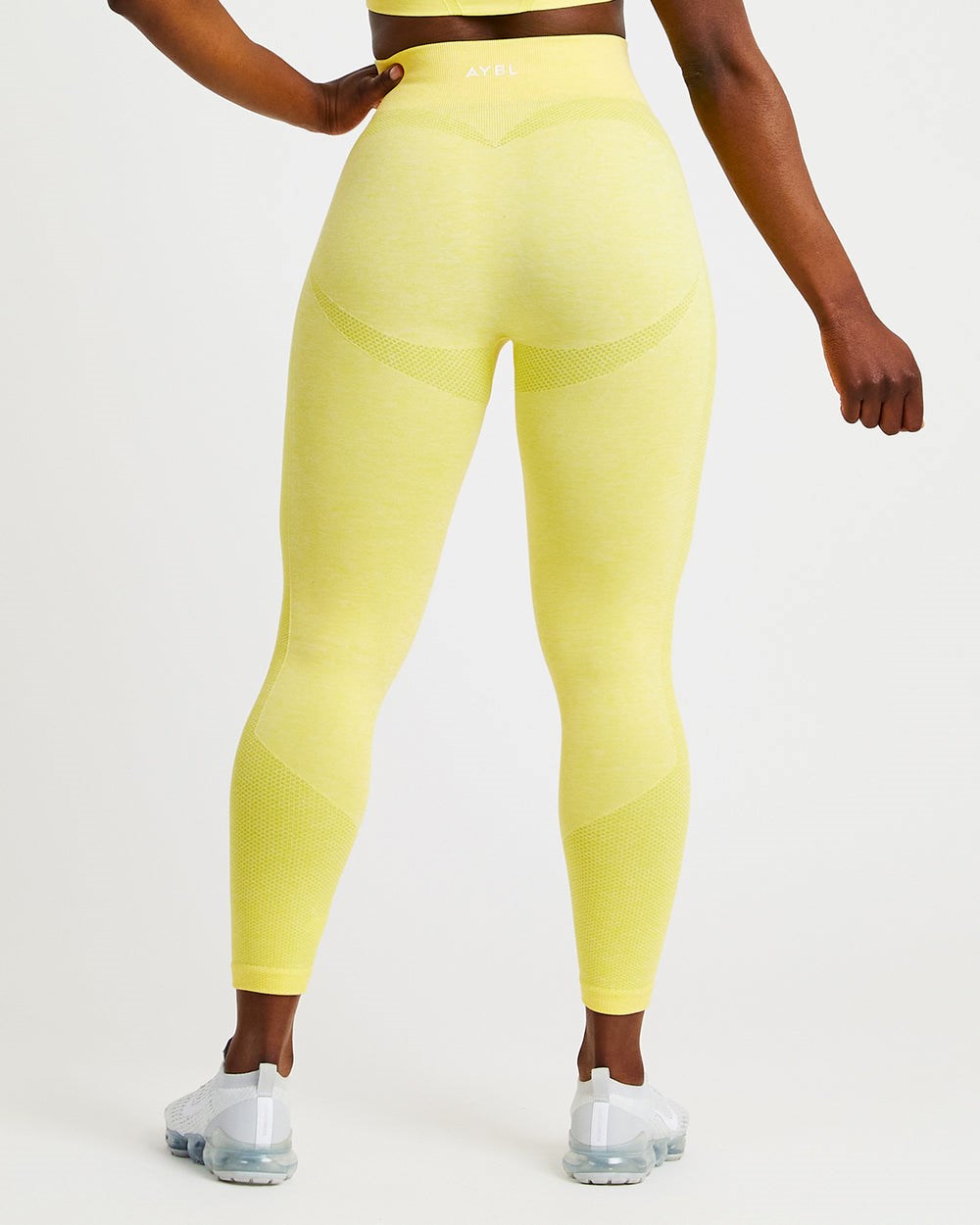 AYBL Motion Seamless Leggings Żółte | 017285-PZD