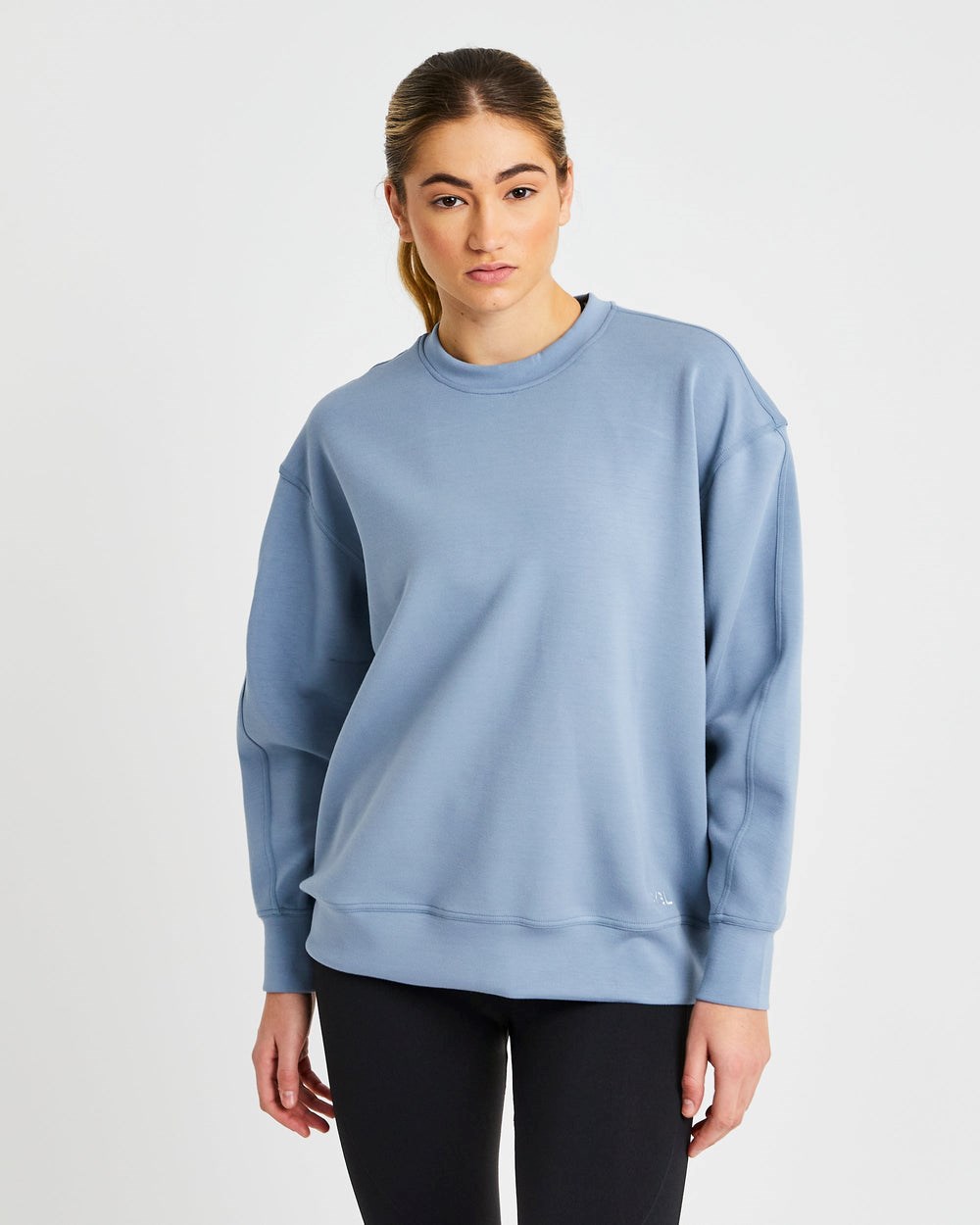 AYBL Oversized Jumper Niebieskie | 257680-UFP