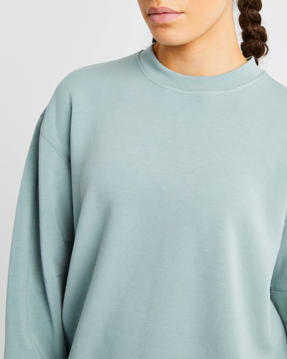 AYBL Oversized Jumper Zielone | 963410-CHV