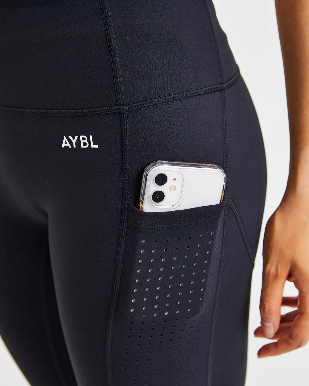 AYBL Pace Leggings Czarne | 517286-XVK