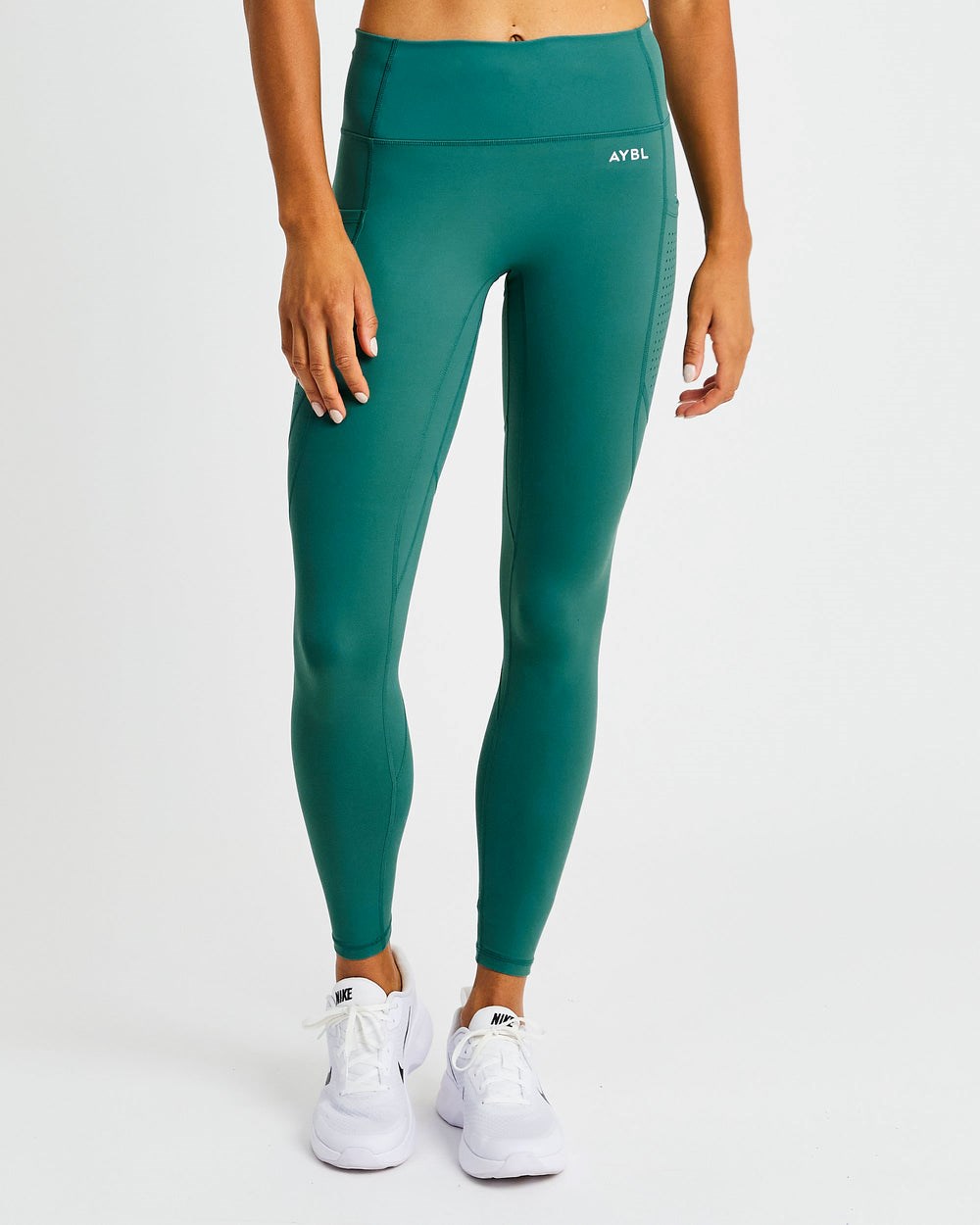 AYBL Pace Leggings Jasny Zielone | 490235-RTV