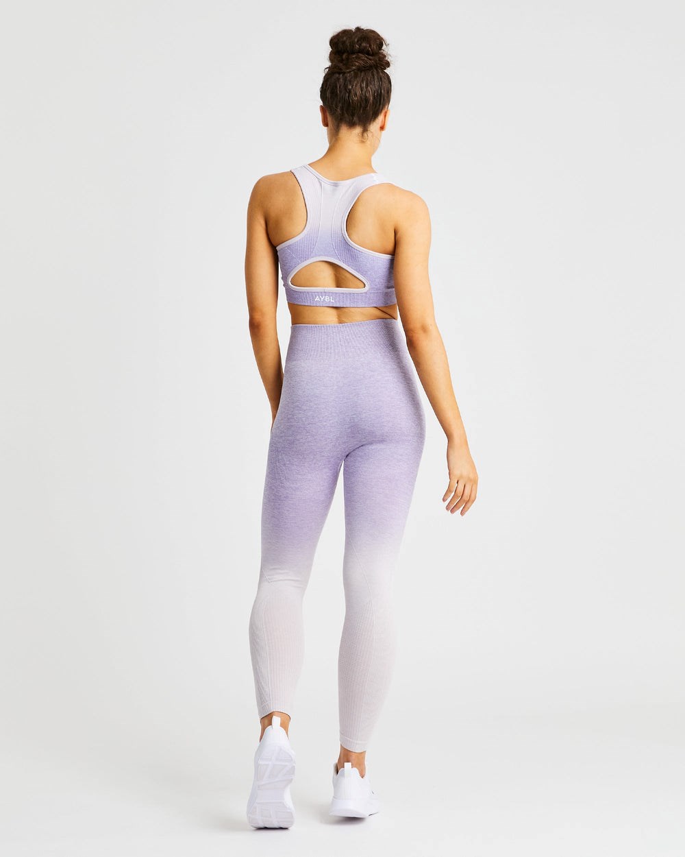 AYBL Pulse Ombré Seamless Leggings Lilac | 537192-MOR