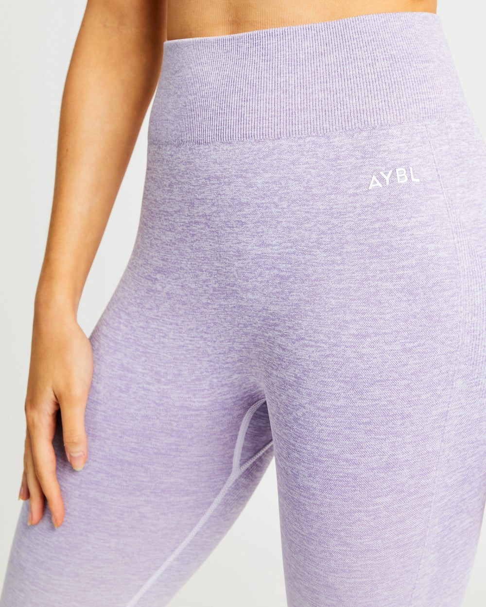 AYBL Pulse Ombré Seamless Leggings Lilac | 537192-MOR