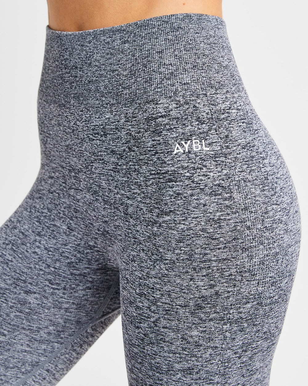 AYBL Pulse Ombré Seamless Leggings Szare | 314085-PCB