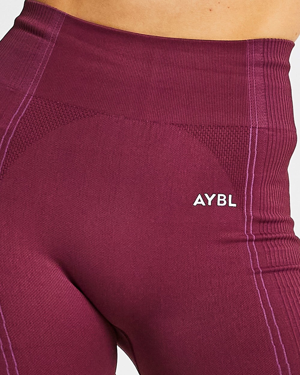 AYBL Reflex Seamless Leggings Plum | 491680-ZLS